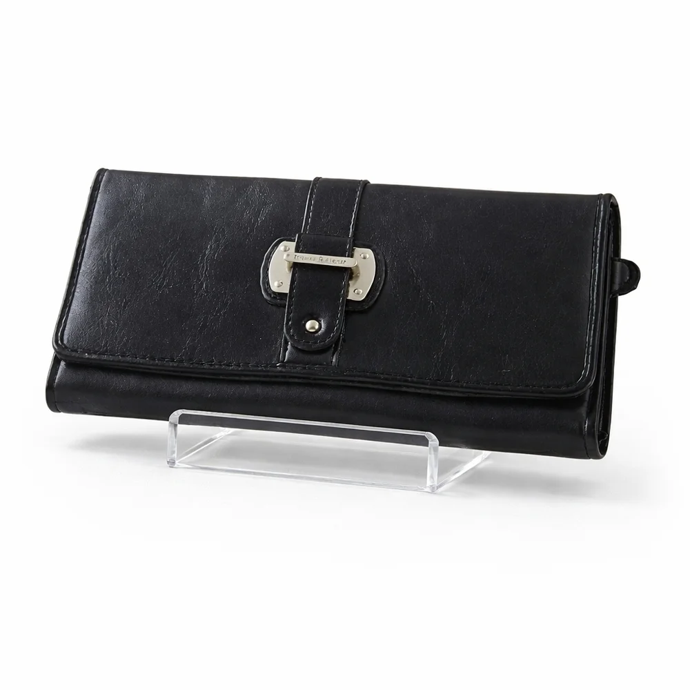 💥💥Etienne Aigner Black Vegan Leather Wallet.